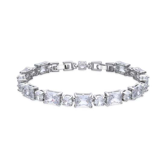 Luxenter Pulsera acabado plata y Circonita Brillante - Ilas - Image 1
