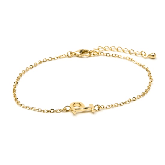 Luxenter Pulsera acabado oro amarillo 18k - Alphabet - Image 1
