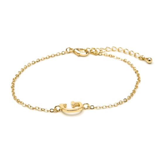 Luxenter Pulsera acabado oro amarillo 18k - Alphabet - Image 1