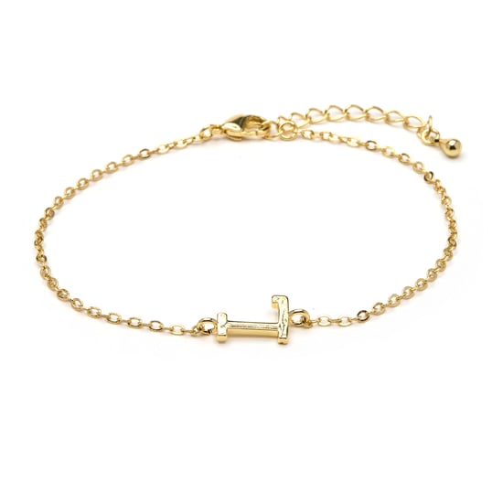 Luxenter Pulsera acabado oro amarillo 18k - Alphabet - Image 1
