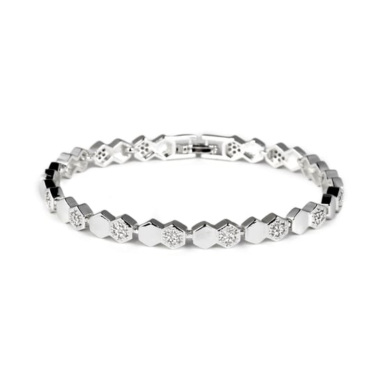 Luxenter Pulsera de Circonita Brillante acabado en rodio - Lyth - Image 1