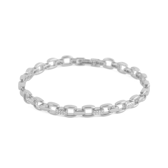 Luxenter Pulsera de Circonita Brillante acabado en rodio - Yaris - Image 1