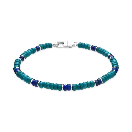 Luxenter Pulsera acabado plata y Turquesa - Ipola - Image 1