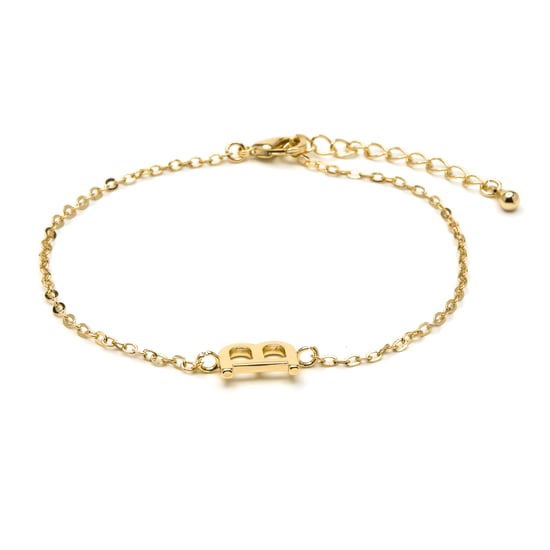 Luxenter Pulsera acabado oro amarillo 18k - Alphabet - Image 1