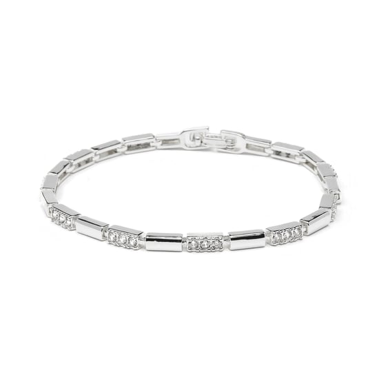 Luxenter Pulsera de Circonita Brillante acabado en rodio - Tavli - Image 1
