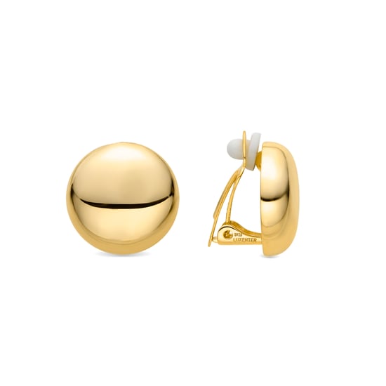 Luxenter Pendientes de Plata de Ley 925 acabados en oro amarillo de 18k - Kelnab - Image 1