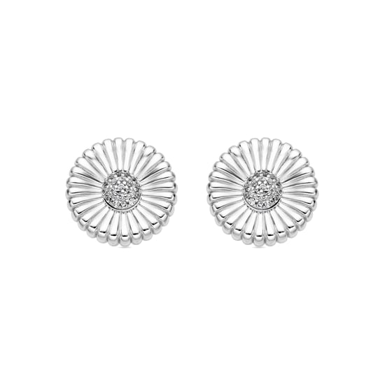 Luxenter Pendientes de Plata de Ley 925 y Circonita Brillante acabado en rodio - Olie - Image 1