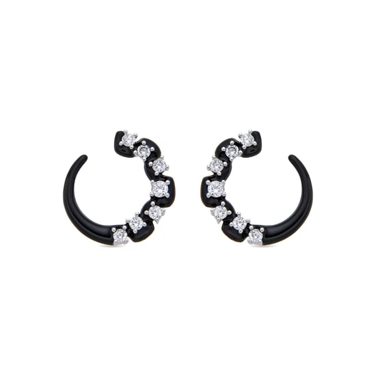 Luxenter Pendientes de Plata de Ley 925 y Circonita Brillante acabado rodio - Dekbu - Image 1