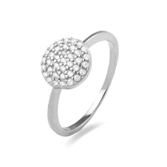 Luxenter Anillo de Plata de Ley 925 con Circonita Brillante acabado en rodio - Waiz - Image 1