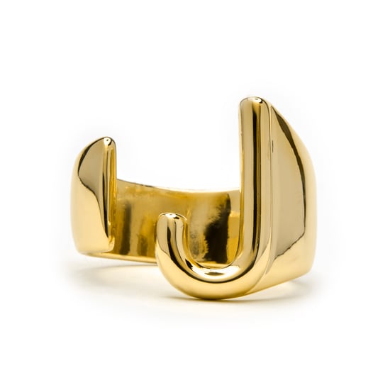 Luxenter Anillo acabado oro amarillo 18k - Alphabet - Image 1