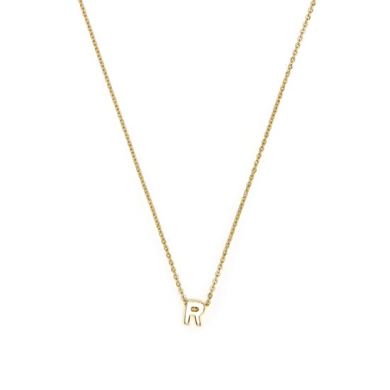 Luxenter Collar acabado oro amarillo 18k - Alphabet - Image 1