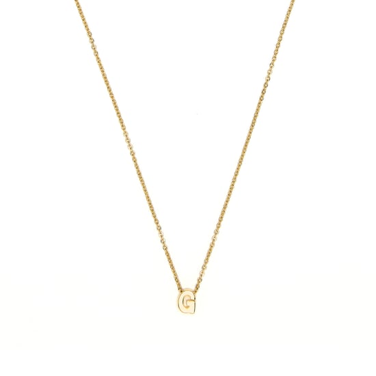 Luxenter Collar acabado oro amarillo 18k - Alphabet - Image 1