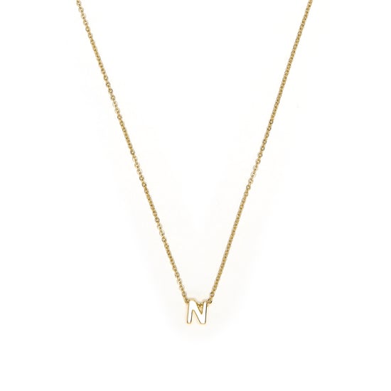 Luxenter Collar acabado oro amarillo 18k - Alphabet - Image 1