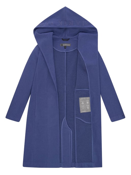 Abrigo cruzado para mujer Marikoo Kailii con capucha - Image 4