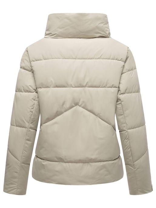 Chaqueta acolchada corta Marikoo con botones a presión – Jalliaa - Image 4