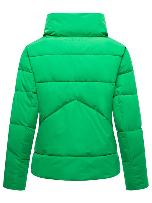 Chaqueta acolchada corta Marikoo con botones a presión – Jalliaa - Image 4