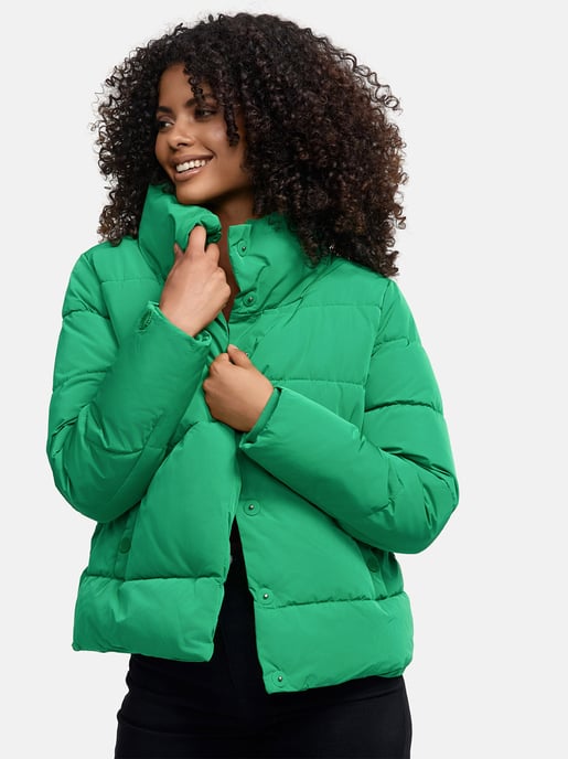 Chaqueta acolchada corta Marikoo con botones a presión – Jalliaa - Image 6