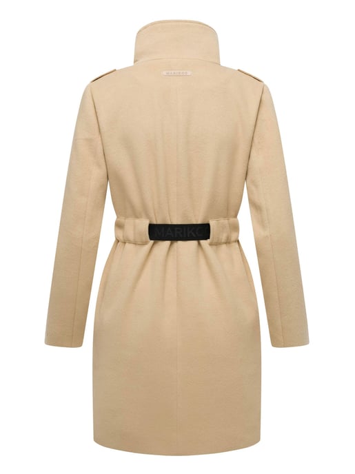 Abrigo de invierno para mujer Marikoo Tanokoo con cinturón elástico - Image 4