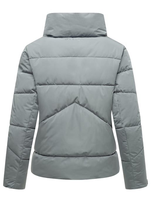 Chaqueta acolchada corta Marikoo con botones a presión – Jalliaa - Image 4