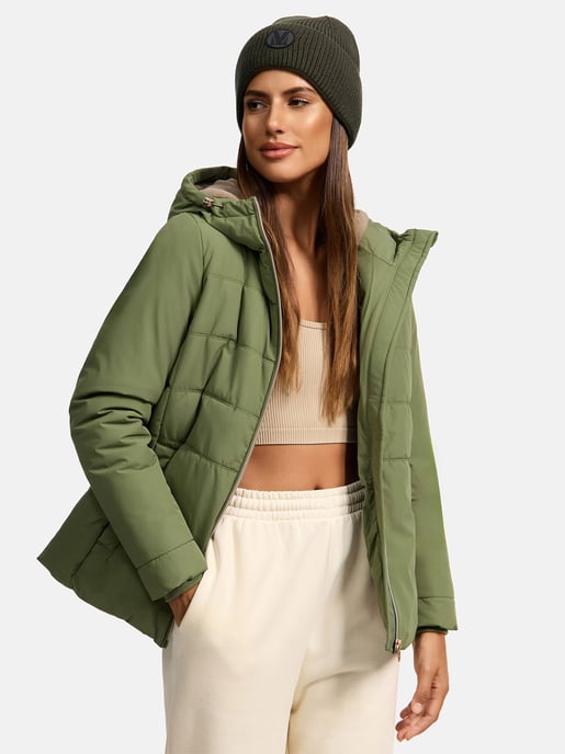 Chaqueta acolchada Marikoo para mujer con forro polar – Alemee - Image 5