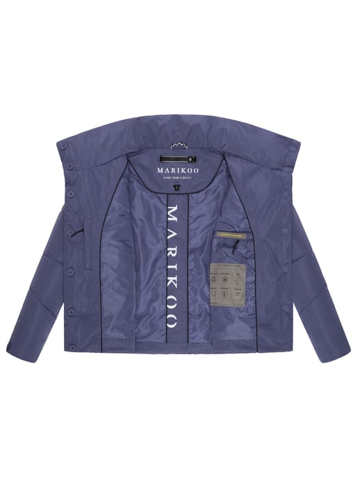 Chaqueta acolchada corta Marikoo con botones a presión – Jalliaa - Image 5
