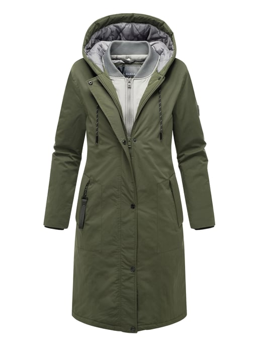 Chaqueta de invierno para mujer Marikoo Ledalaa con capucha - Image 1