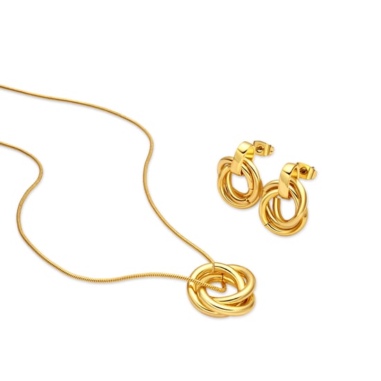 Luxenter Conjuntos acabado en oro amarillo de 18k - Linkap - Image 1