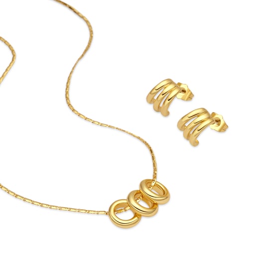 Luxenter Conjuntos acabado en oro amarillo de 18k - Khima - Image 1