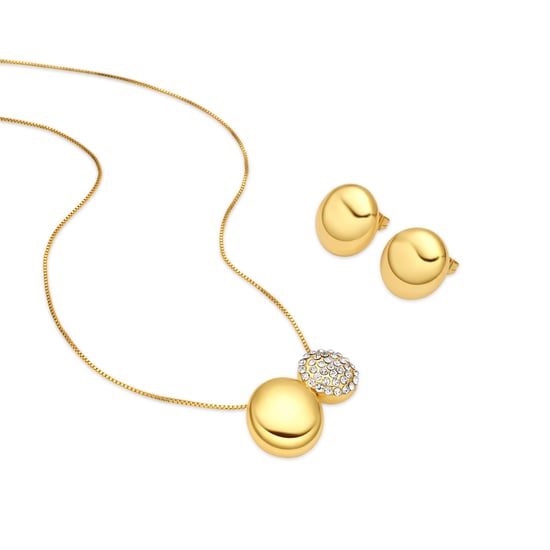 Luxenter Conjuntos de Circonita Brillante acabado en oro amarillo de 18k - Mupio - Image 1