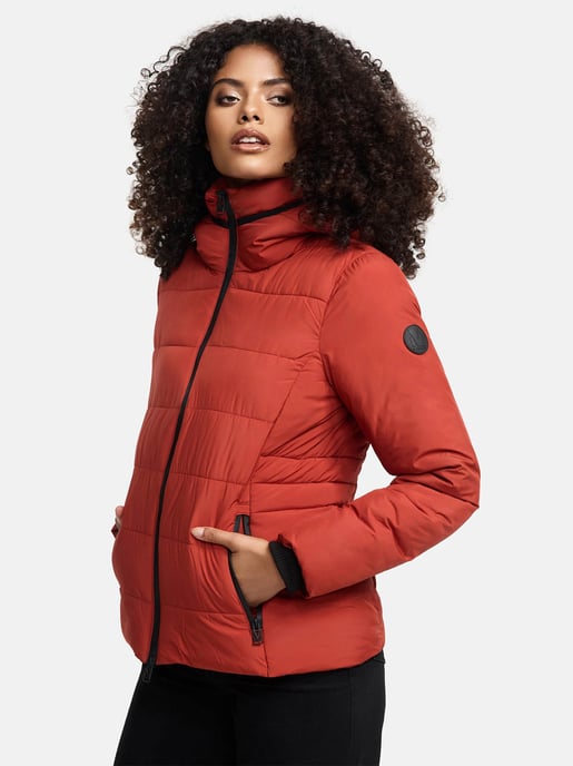 Chaqueta acolchada corta Marikoo con capucha y forro polar – Radaa - Image 1