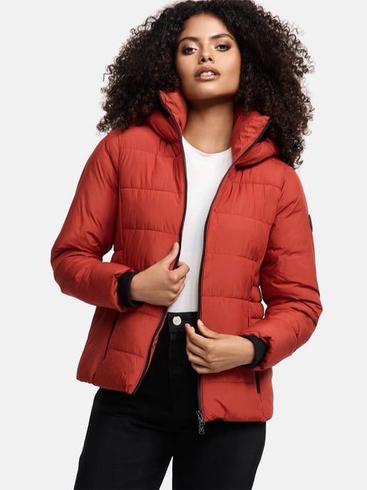 Chaqueta acolchada corta Marikoo con capucha y forro polar – Radaa - Image 2