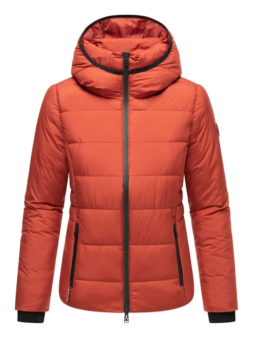 Chaqueta acolchada corta Marikoo con capucha y forro polar – Radaa - Image 5