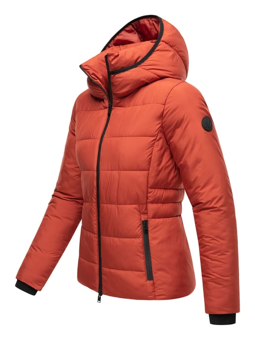 Chaqueta acolchada corta Marikoo con capucha y forro polar – Radaa - Image 6