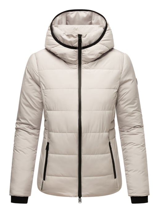 Chaqueta acolchada corta Marikoo con capucha y forro polar – Radaa - Image 6