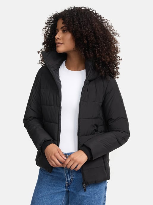 Chaqueta acolchada corta Marikoo con capucha y forro polar – Radaa - Image 2