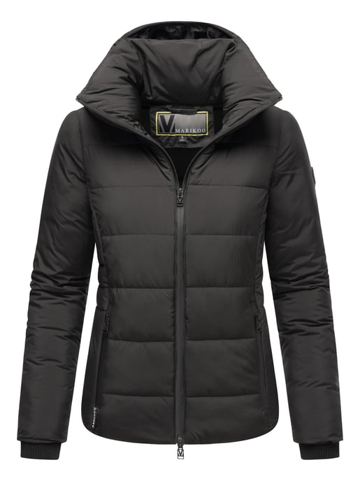 Chaqueta acolchada corta Marikoo con capucha y forro polar – Radaa - Image 5