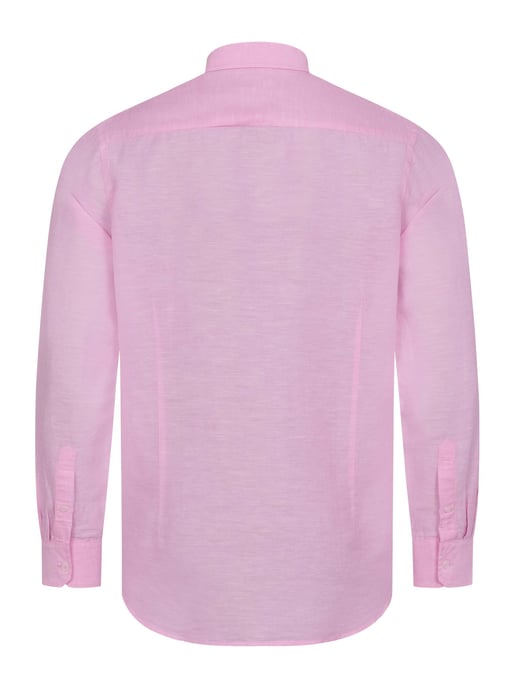 Camisa de lino para hombre U.S. Polo Assn. de mezcla lino y algodón - Image 3