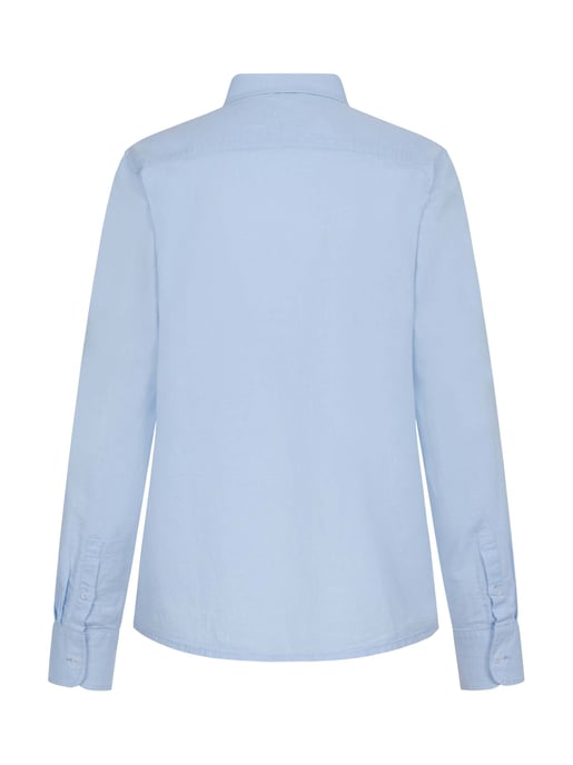 Camisa de lino para mujer U.S. Polo Assn. de mezcla lino y algodón - Image 3