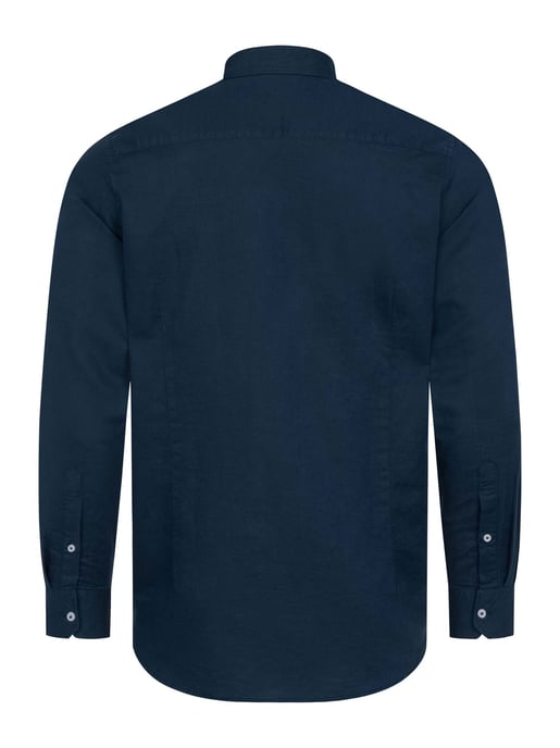 Camisa de lino para hombre U.S. Polo Assn. de mezcla lino y algodón - Image 3