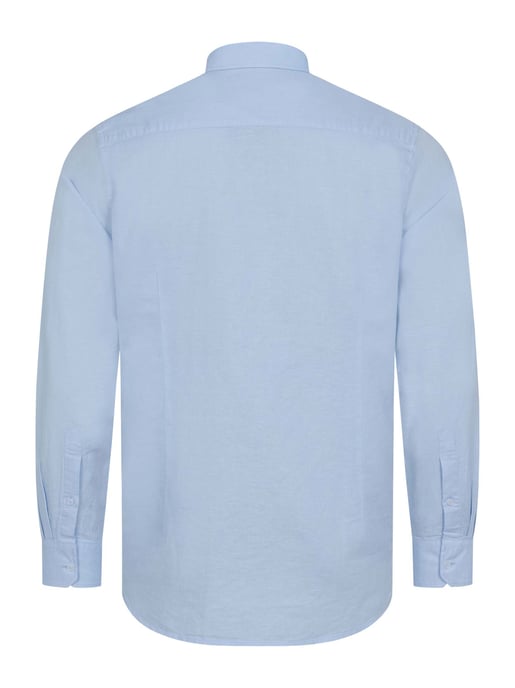 Camisa de lino para hombre U.S. Polo Assn. de mezcla lino y algodón - Image 3