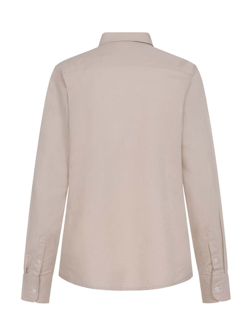 Camisa de lino para mujer U.S. Polo Assn. de mezcla lino y algodón - Image 3