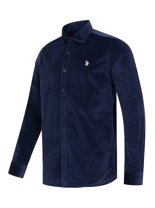 Camisa de pana para hombre U.S. Polo Assn. con algodón elástico - Image 2