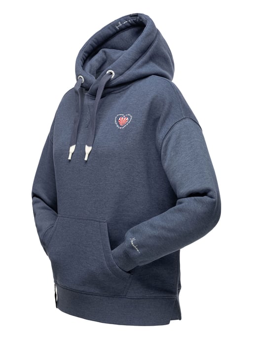 Navahoo Sudadera con Capucha para Mujer Goldfee – Cálida con Bolsillo Canguro - Image 4
