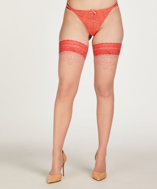 Hunkemöller 15 Denier Lace stay-up - Image 3