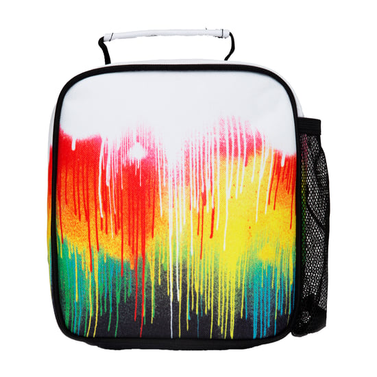 Bolsa de Almuerzo para Niños Gotas Multicolores | Caja Térmica Aislada para el Almuerzo Escolar 4.5L - Image 3