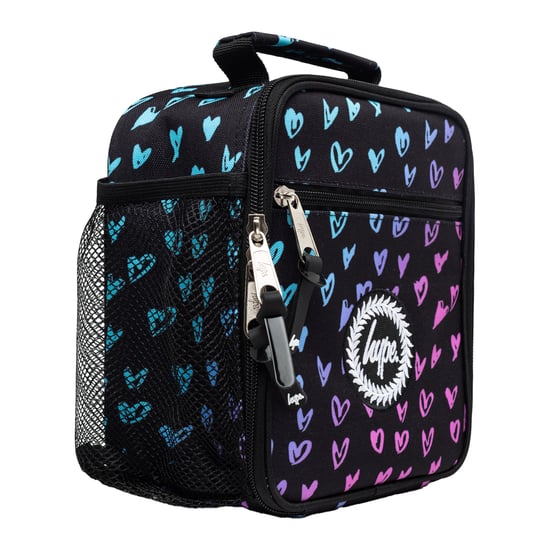 Lonchera Infantil Corazones Rosa Garabateados | Mochila Escolar Térmica Aislada 4.5L - Image 1