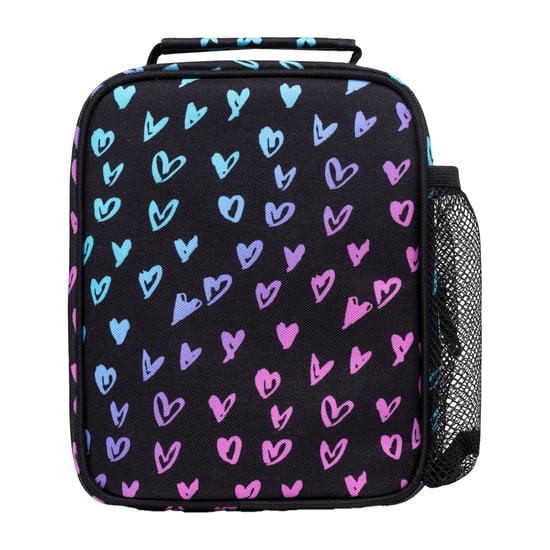 Lonchera Infantil Corazones Rosa Garabateados | Mochila Escolar Térmica Aislada 4.5L - Image 3