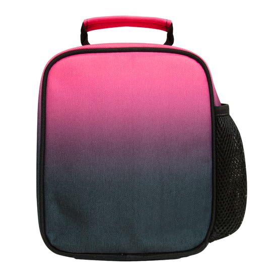 Bolsa de Almuerzo para Niños Desagradable Negra y Rosa | Caja de Almuerzo Escolar Térmica Insulada 4.5L - Image 4