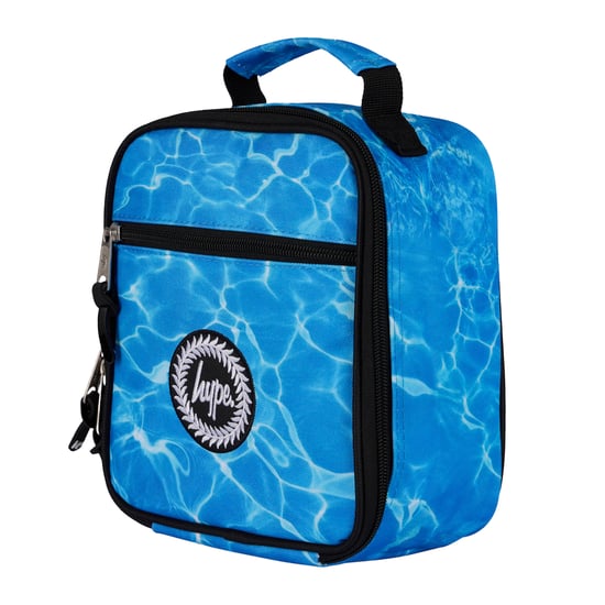 Bolsa de Almuerzo para Niños Azul con Estampado de Piscina - Caja de Almuerzo Escolar Térmica Aislada - Image 4