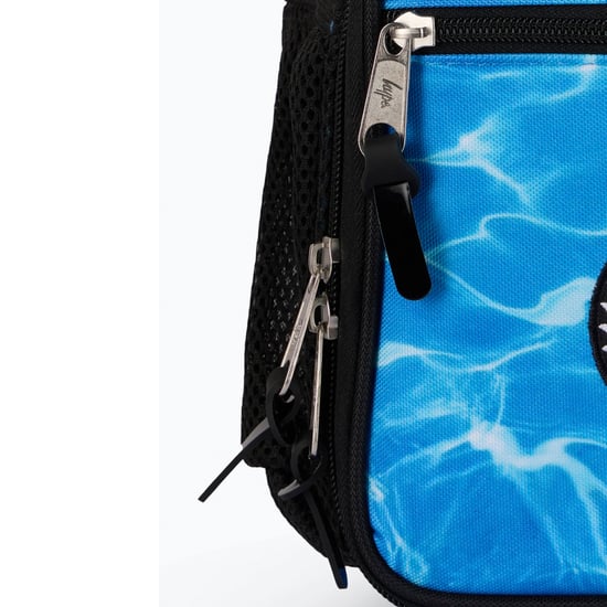 Bolsa de Almuerzo para Niños Azul con Estampado de Piscina - Caja de Almuerzo Escolar Térmica Aislada - Image 5